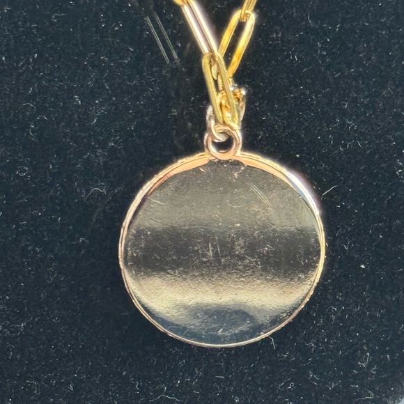 Louis Vuitton Brown Trunk & Bags 18” Stain Gold Plated Necklace - Picture 5 of 5